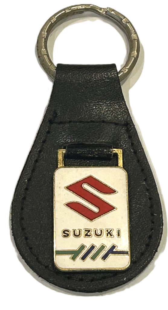 SUZUKI NOS LEATHER KEY FOB