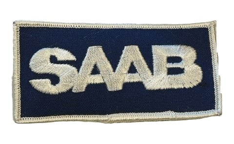 SAAB Embroidered Patch for Cap or Jacket