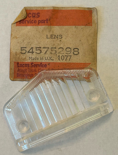 SUNBEAM ALPINE TIGER FRONT RUNNING LAMP LENS NOS LUCAS 54575298