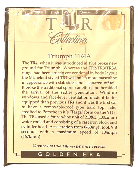 NEW UNOPENED RARE TRIUMPH TRADING CARD SET - SIX CARDS