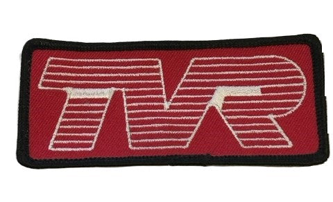 TVR Embroidered Patch for Cap or Jacket