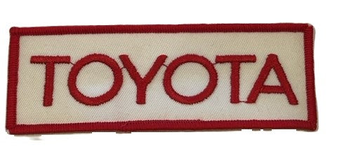 Toyota Embroidered Patch for Cap or Jacket