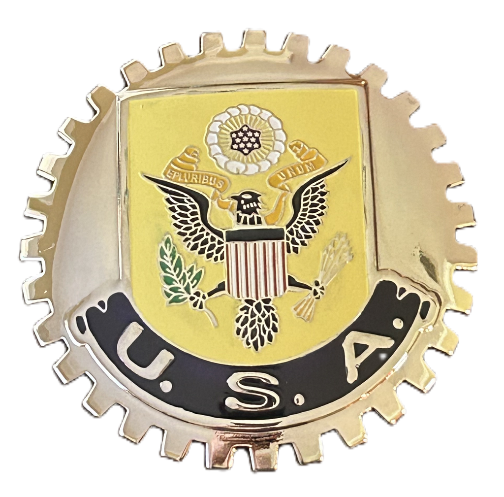 UNITED STATES AMERICAN EAGLE CAR GRILLE BADGE EMBLEM USA
