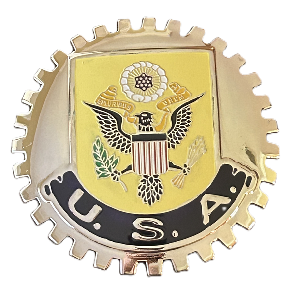 UNITED STATES AMERICAN EAGLE CAR GRILLE BADGE EMBLEM USA