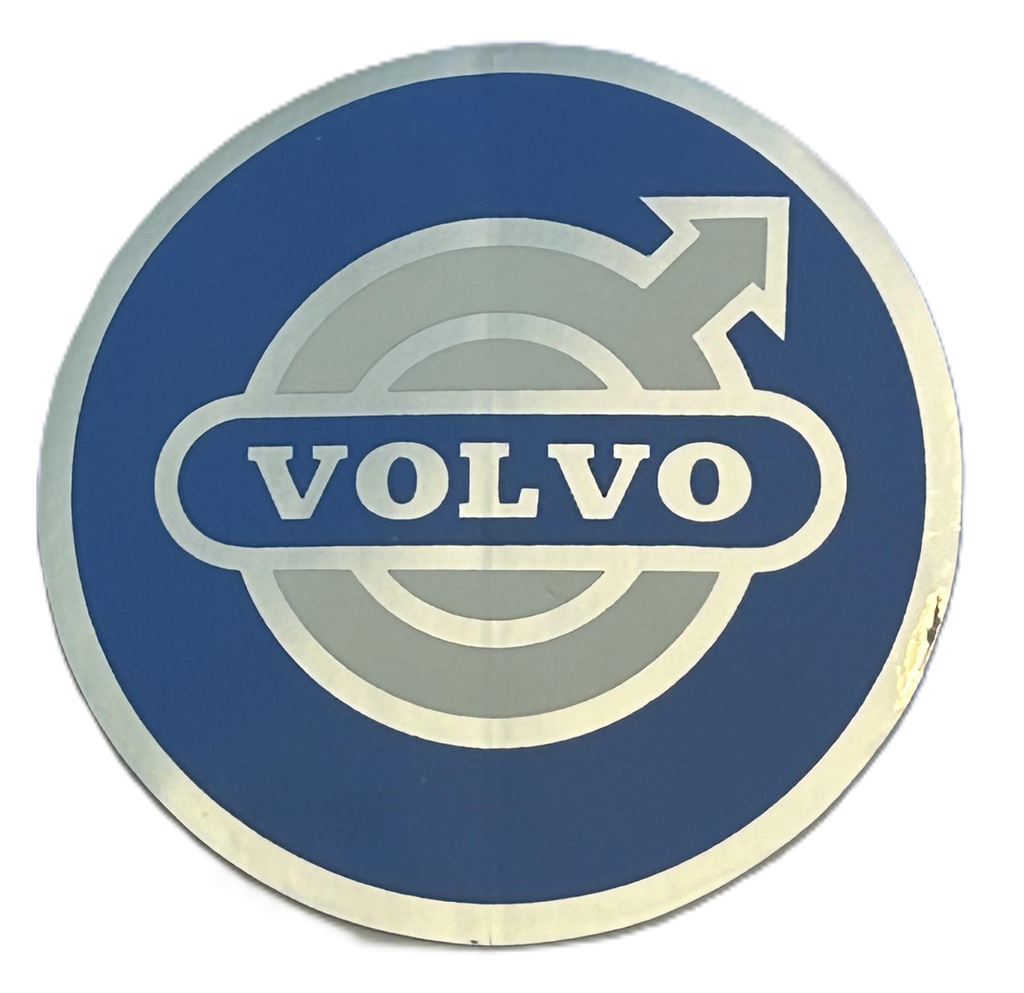 NOS VOLVO DECAL ROUND  3.5" DIAMETER