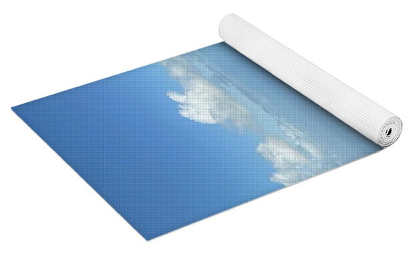 Aerial View of Caribbean Island Ocean - Yoga Mat