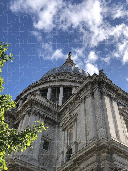 Architectural Dome Against Blue Sky - Puzzle