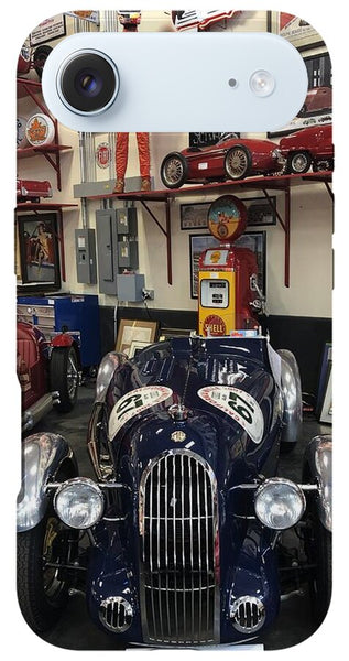 Classic Car Showroom Display MG - Phone Case