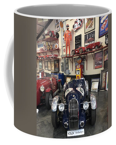 Classic Car Showroom Display MG - Mug