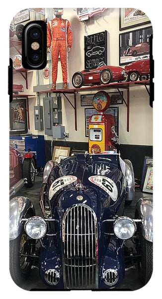 Classic Car Showroom Display MG - Phone Case