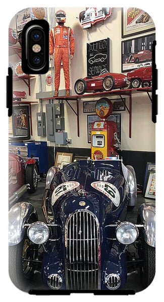 Classic Car Showroom Display MG - Phone Case