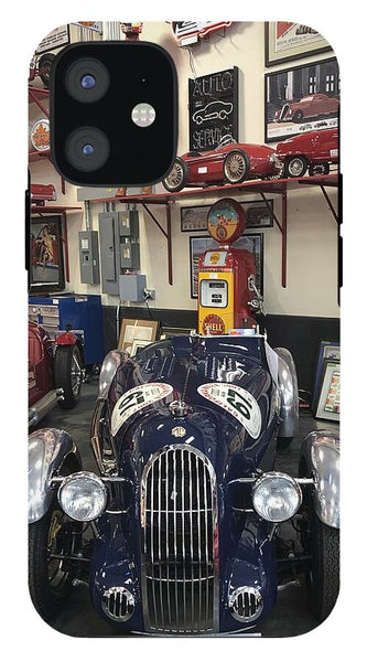 Classic Car Showroom Display MG - Phone Case