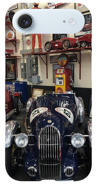 Classic Car Showroom Display MG - Phone Case