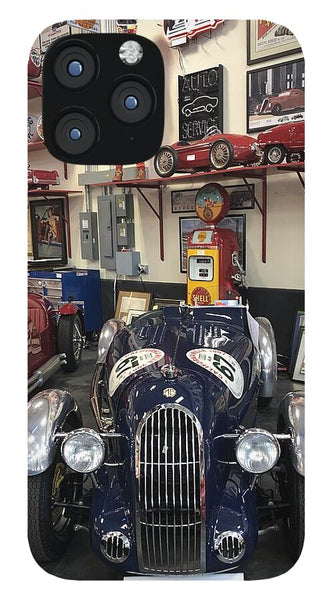 Classic Car Showroom Display MG - Phone Case