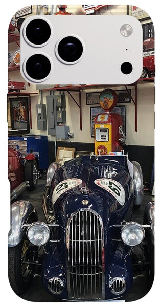 Classic Car Showroom Display MG - Phone Case