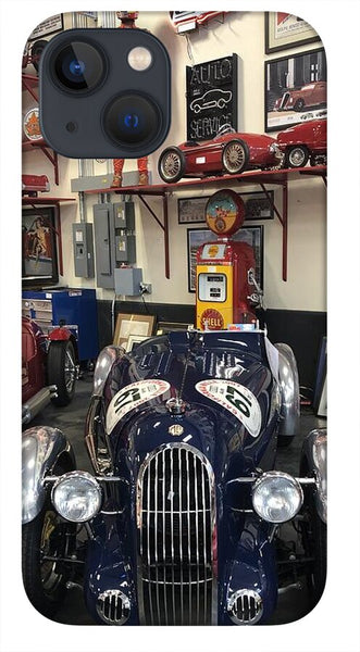 Classic Car Showroom Display MG - Phone Case