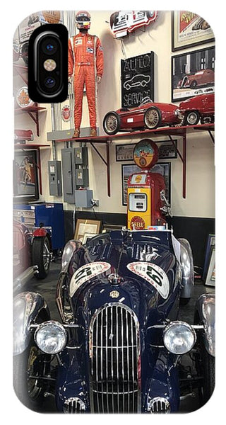 Classic Car Showroom Display MG - Phone Case