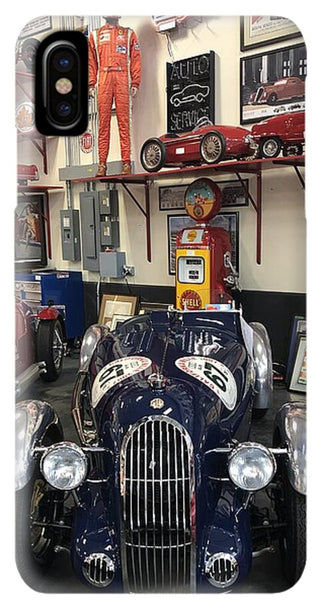 Classic Car Showroom Display MG - Phone Case
