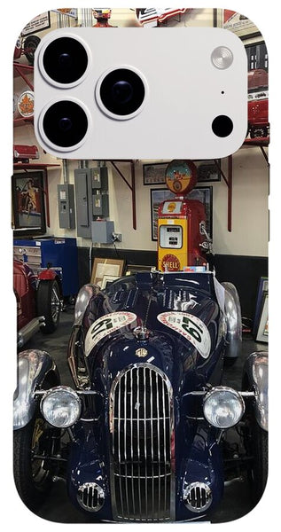 Classic Car Showroom Display MG - Phone Case