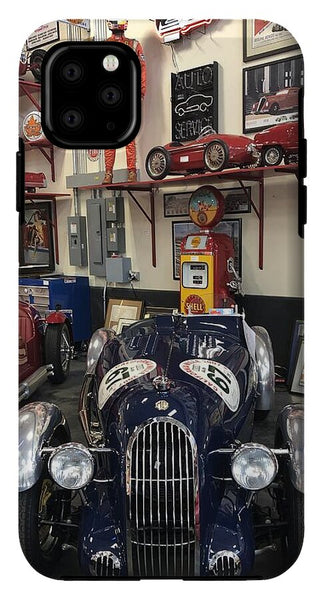 Classic Car Showroom Display MG - Phone Case