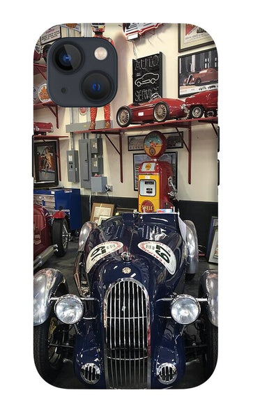 Classic Car Showroom Display MG - Phone Case