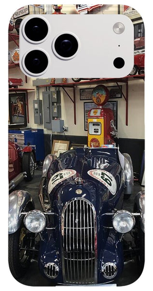 Classic Car Showroom Display MG - Phone Case