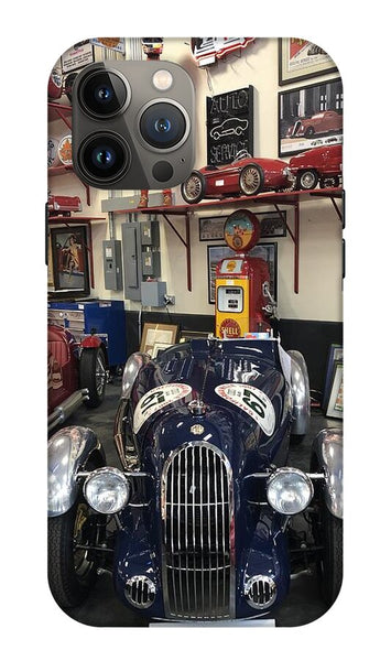 Classic Car Showroom Display MG - Phone Case