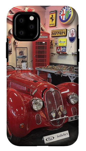 Classic Red Vintage Alfa Romeo - Phone Case