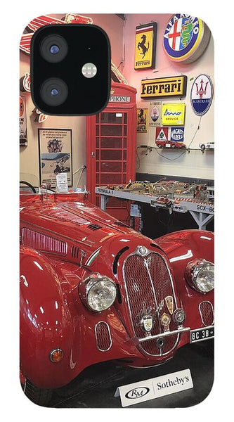 Classic Red Vintage Alfa Romeo - Phone Case