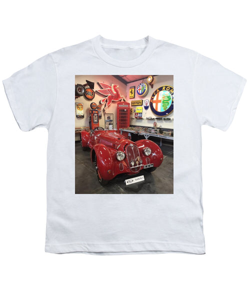 Classic Red Vintage Alfa Romeo - Youth T-Shirt