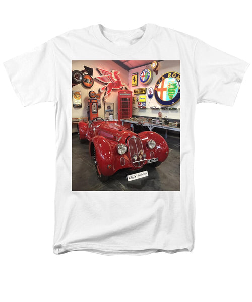 Classic Red Vintage Alfa Romeo - Men's T-Shirt  (Regular Fit)