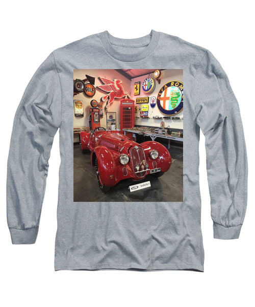 Classic Red Vintage Alfa Romeo - Long Sleeve T-Shirt