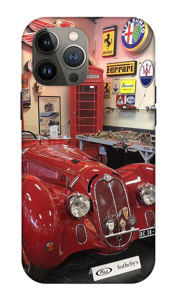 Classic Red Vintage Alfa Romeo - Phone Case