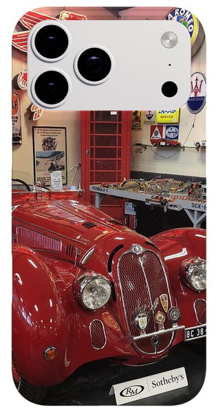 Classic Red Vintage Alfa Romeo - Phone Case