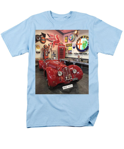 Classic Red Vintage Alfa Romeo - Men's T-Shirt  (Regular Fit)