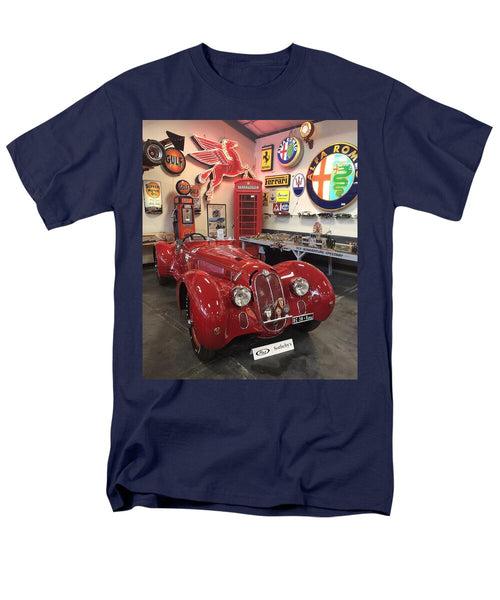 Classic Red Vintage Alfa Romeo - Men's T-Shirt  (Regular Fit)