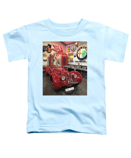 Classic Red Vintage Alfa Romeo - Toddler T-Shirt