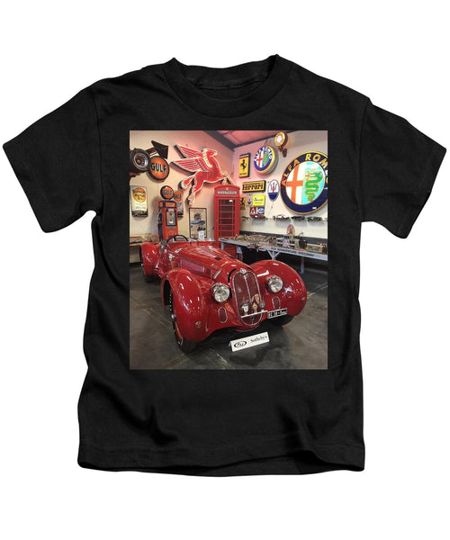 Classic Red Vintage Alfa Romeo - Kids T-Shirt