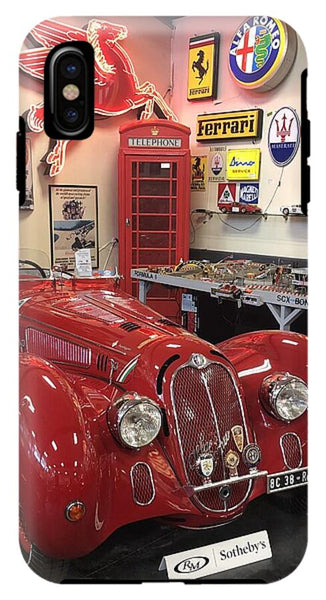 Classic Red Vintage Alfa Romeo - Phone Case