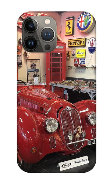 Classic Red Vintage Alfa Romeo - Phone Case