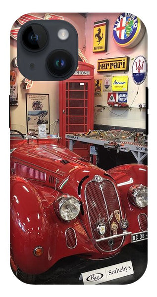 Classic Red Vintage Alfa Romeo - Phone Case