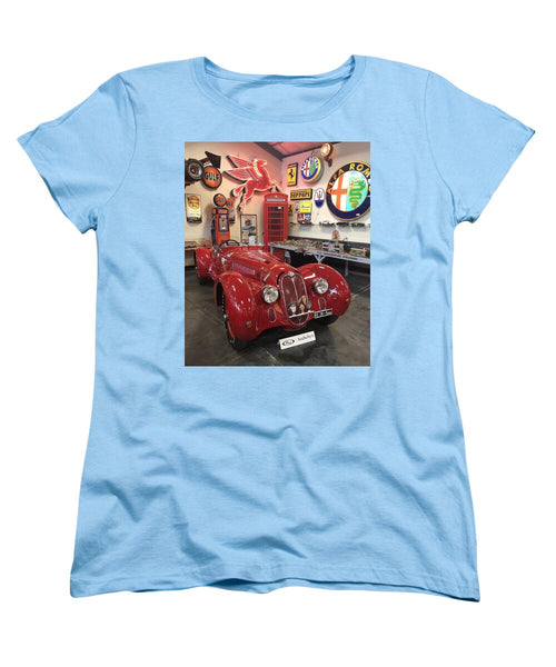 Classic Red Vintage Alfa Romeo - Women's T-Shirt (Standard Fit)