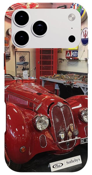 Classic Red Vintage Alfa Romeo - Phone Case