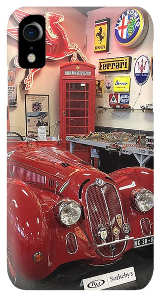 Classic Red Vintage Alfa Romeo - Phone Case