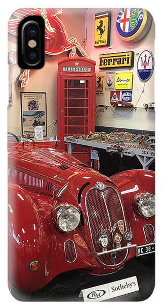 Classic Red Vintage Alfa Romeo - Phone Case