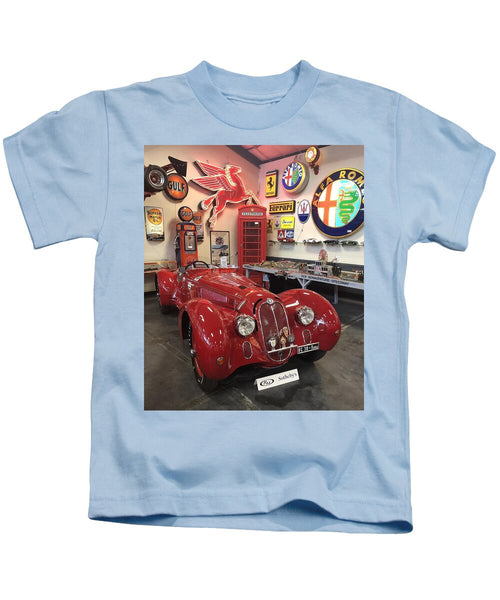 Classic Red Vintage Alfa Romeo - Kids T-Shirt
