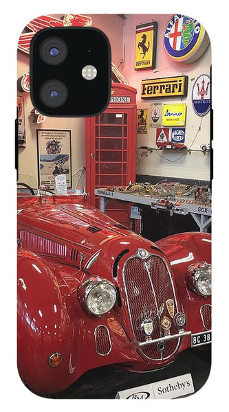 Classic Red Vintage Alfa Romeo - Phone Case