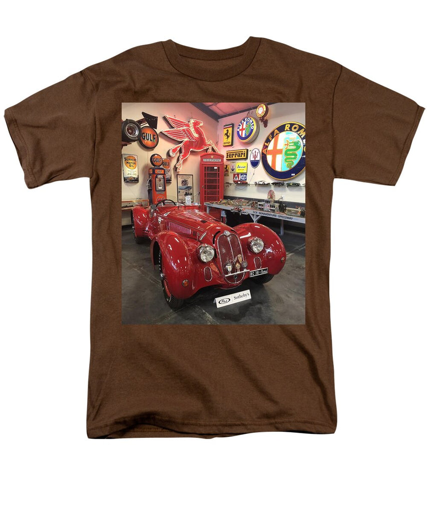 Classic Red Vintage Alfa Romeo - Men's T-Shirt  (Regular Fit)