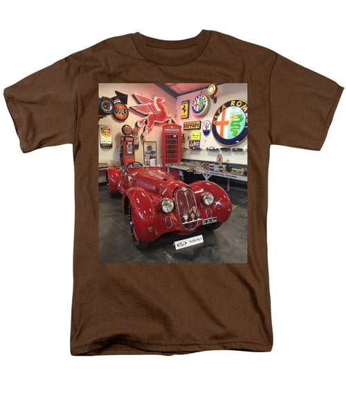 Classic Red Vintage Alfa Romeo - Men's T-Shirt  (Regular Fit)