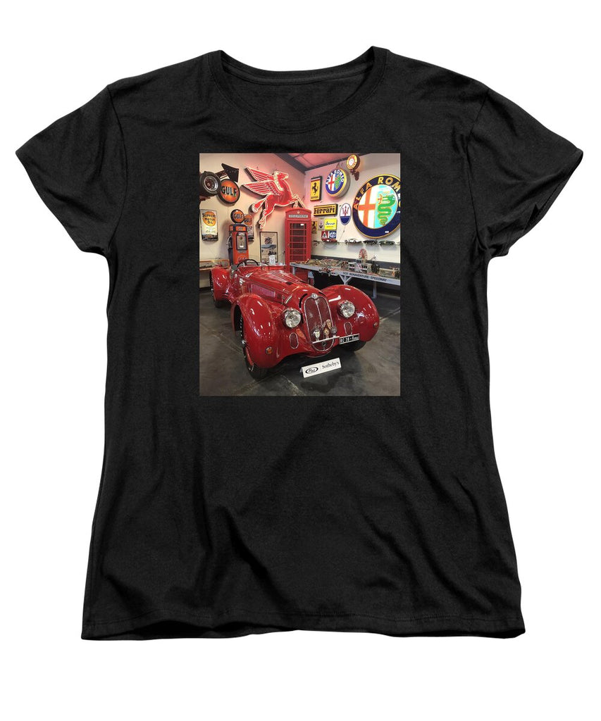 Classic Red Vintage Alfa Romeo - Women's T-Shirt (Standard Fit)